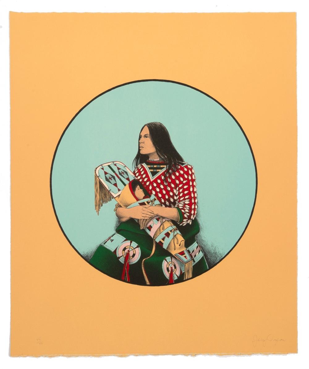 Jerry Ingram comparable auction result: jerry ingram mother and child