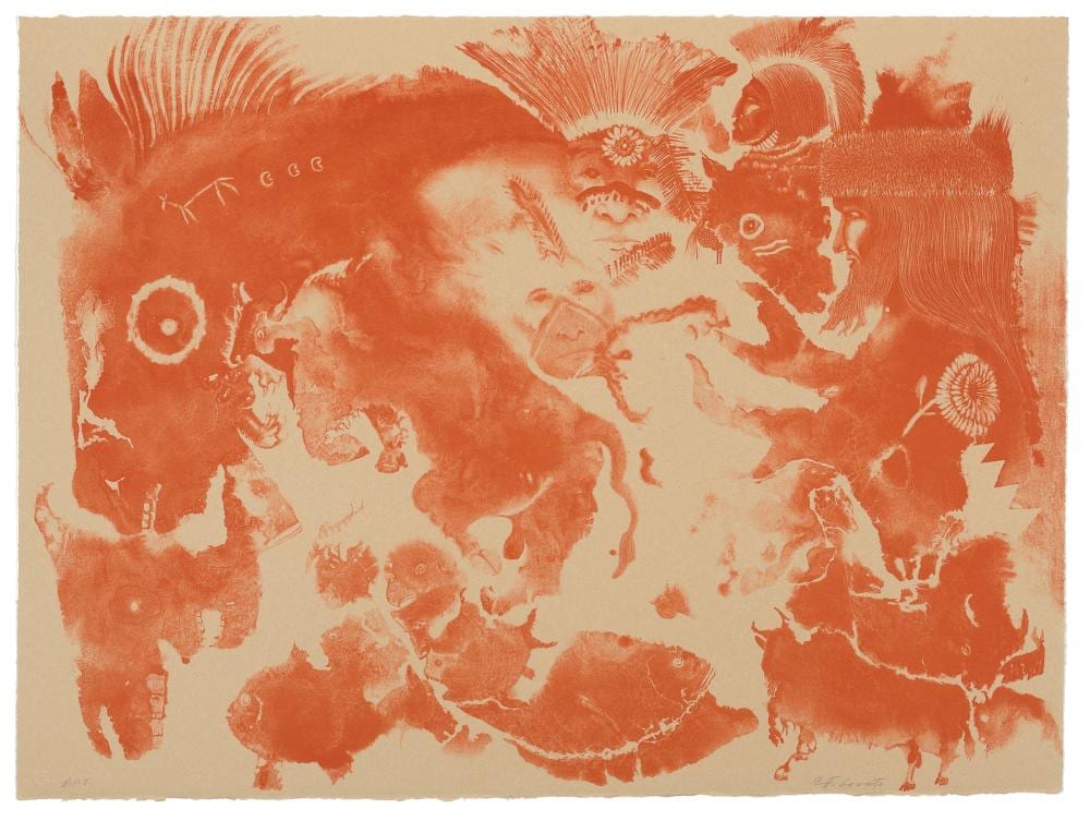 Charles Lovato comparable auction result: charles lovato untitled 1984