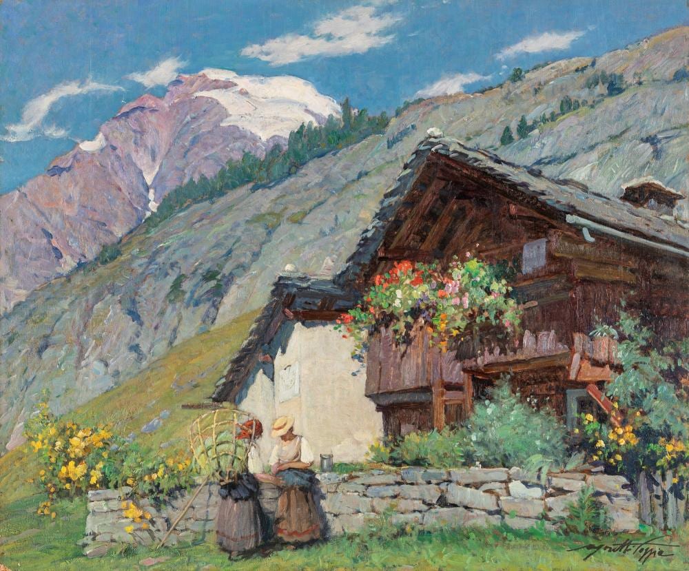 mario moretti foggia mantova 1882 pecetto di macugnaga 1954 chatting · Finarte · 2024-04-17 Mario Moretti-Foggia comparable auction result: mario moretti foggia mantova 1882 pecetto di macugnaga 1954 chatting