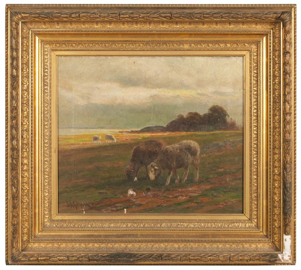 John Austin Sands Monks comparable auction result: john austin sands monks american 1850 1917