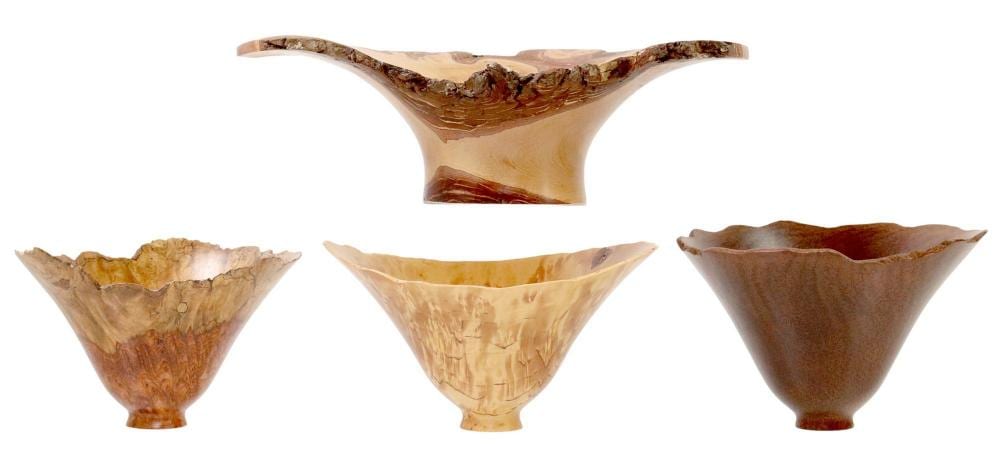 Bert Marsh comparable auction result: 4 bert marsh 1932 2011 other small turned wood vessels