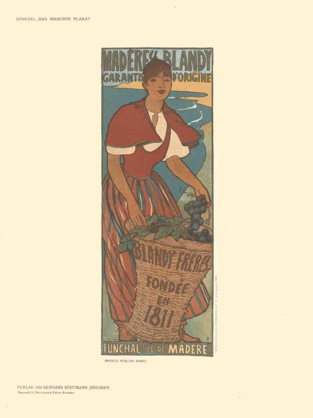 Maurice Realier-Dumas comparable auction result: maurice realier dumas maderes blandy 1897 lithograph 11 5 x 8 25
