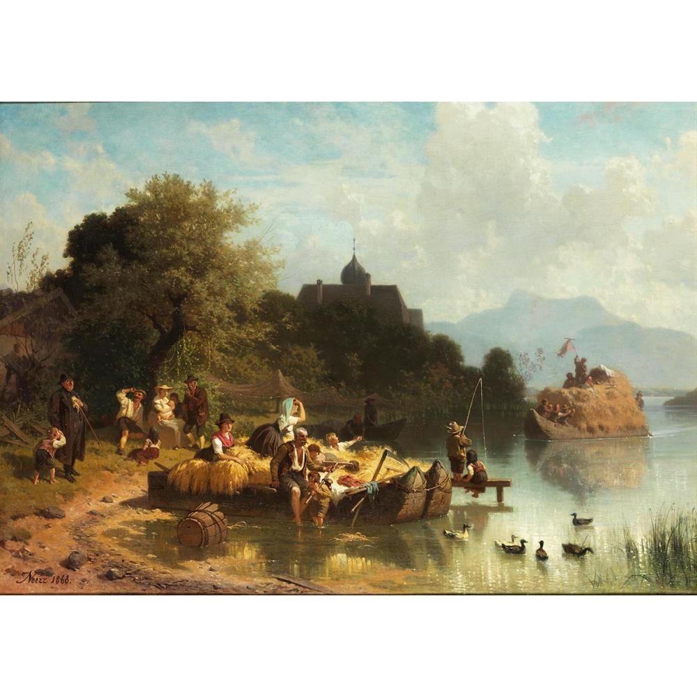 Julius Noerr comparable auction result: julius noerr 1827 m nchen 1897 starnberg