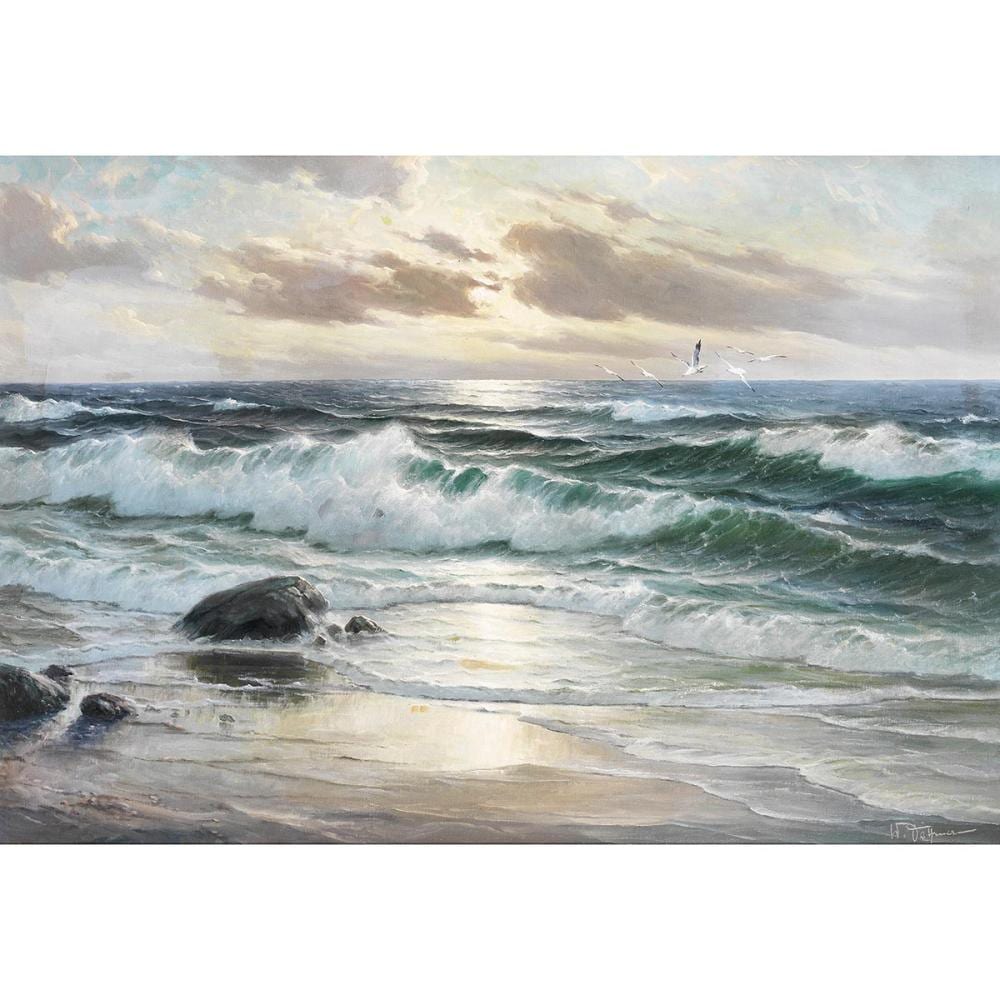 Walter Dettmann comparable auction result: walter dettmann 1914 kolberg 1984 berlin