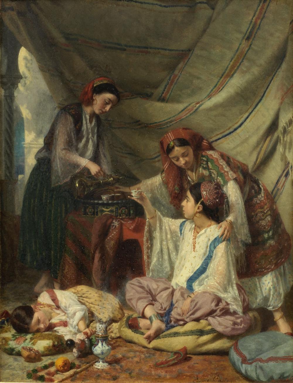 Pierre Jean Edmond Castan comparable auction result: pierre jean edmond castan french 1817 1892 the sultan s favourite