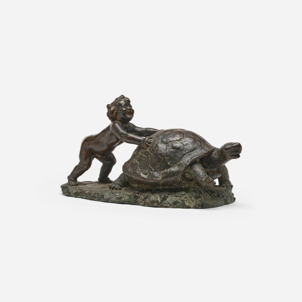 Donatello Gabbrielli comparable auction result: donatello gabbrielli child and turtle fountain