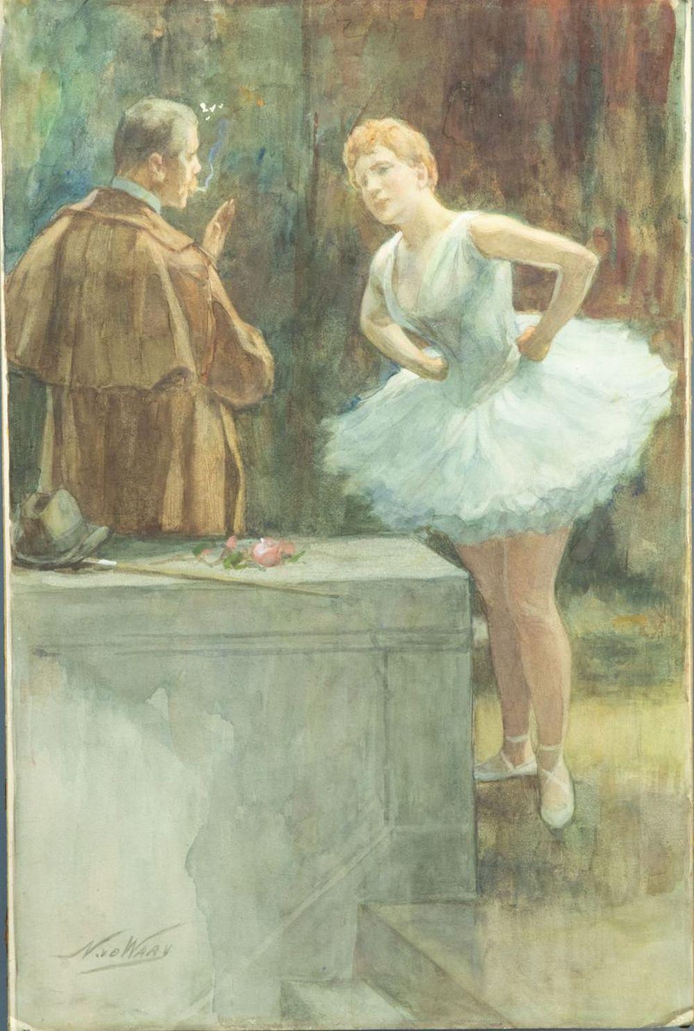 Nicolaas van der Waay comparable auction result: nicolaas van der waay 1855 1936 verschil van meening
