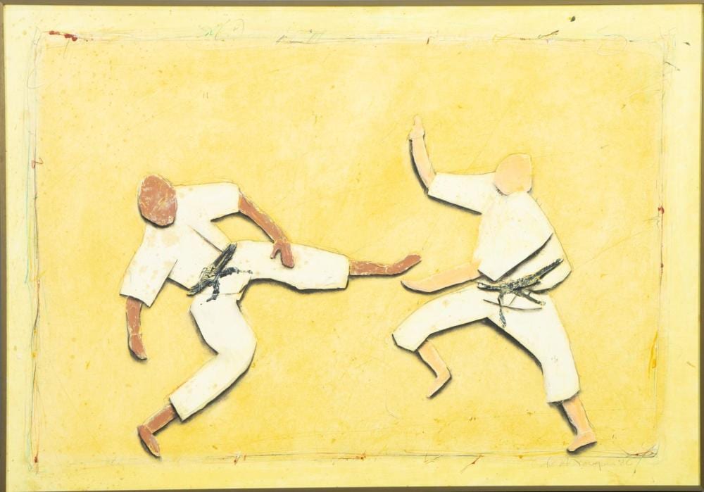 Cole Morgan comparable auction result: cole morgan 1950 karate
