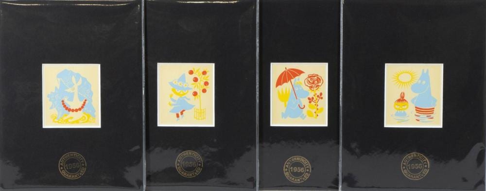 Tove Marika Jansson comparable auction result: tove jansson 1914 2001 moomin series mooimintroll little my snufkin snorkmaiden en sniff