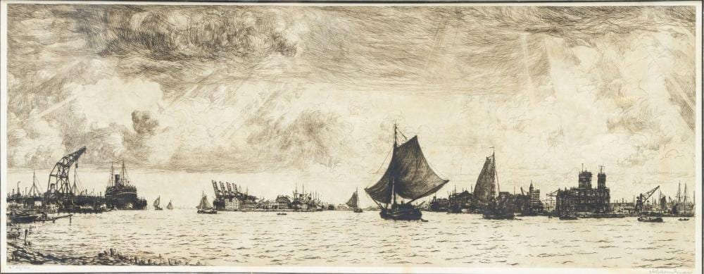 albert hemelman 1883 1951 gezicht op het ij vanaf noord amsterdam · Veilinghuis Onder de Boompjes · 2024-03-18 Albert Hemelman comparable auction result: albert hemelman 1883 1951 gezicht op het ij vanaf noord amsterdam