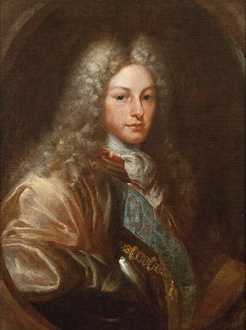 Miguel Jacinto Menéndez comparable auction result: miguel jacinto mel ndez portrait of philip v inserted in an oval