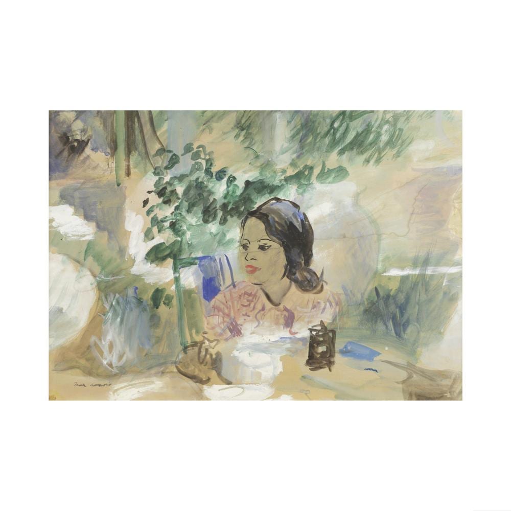 Jean Launois comparable auction result: jean launois france 1898 1942 alger a table