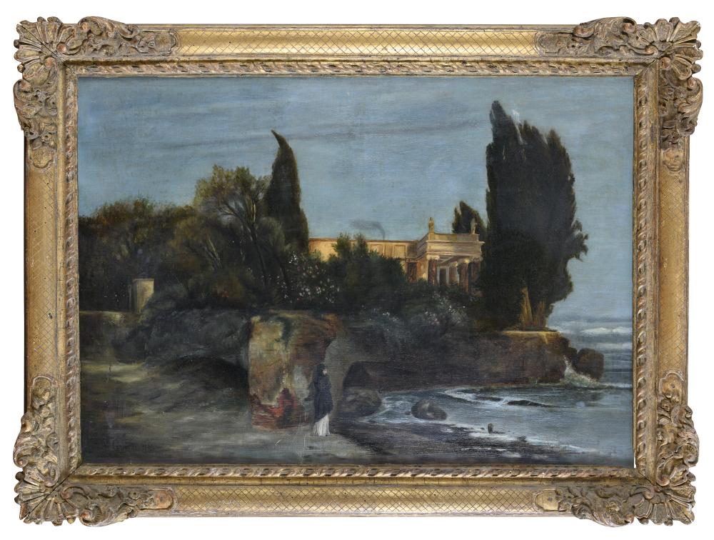 Hugo Grimm comparable auction result: oil painting by hugo grimm