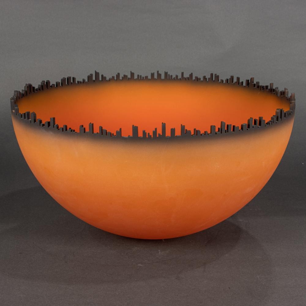 jay musler cityscape bowl · Clars Auctions · 2024-03-21 Jay Musler comparable auction result: jay musler cityscape bowl