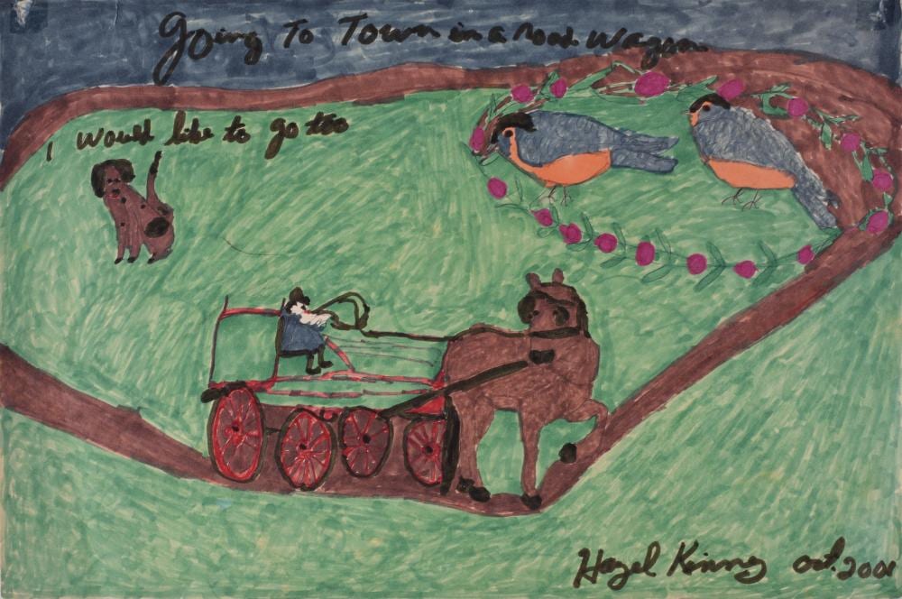 hazel kinney 1929 2007 · Ledbetter Auctions · 2024-03-23 Hazel Kinney comparable auction result: hazel kinney 1929 2007
