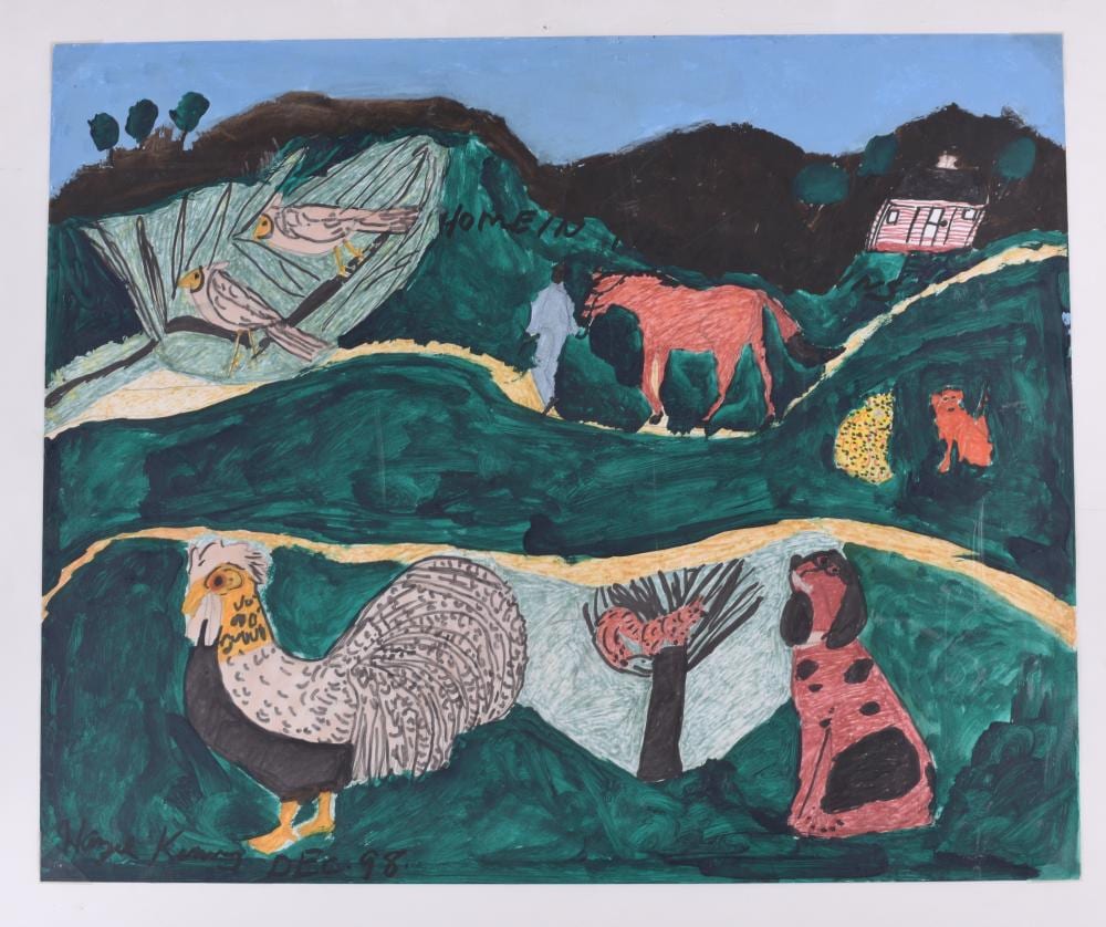 hazel kinney 1929 2007 · Ledbetter Auctions · 2024-03-23 Hazel Kinney comparable auction result: hazel kinney 1929 2007