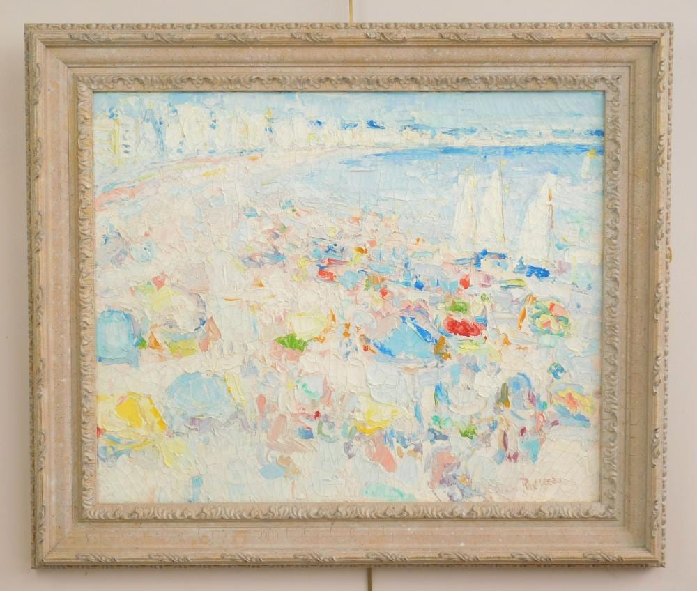Alain Rousseau comparable auction result: alain rousseau french 1926 oil