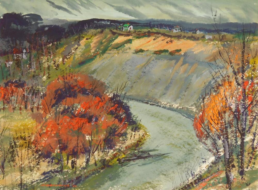 Peter Paul Dubaniewicz comparable auction result: peter paul dubaniewicz american 1913 2003 tempera