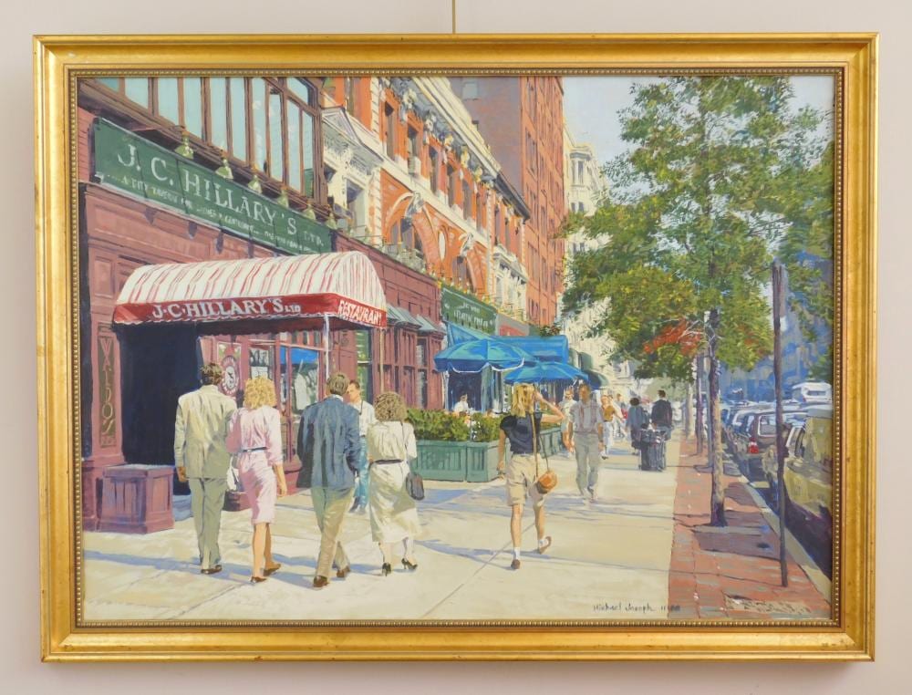 Michael Joseph comparable auction result: michael joseph american 1945 oil