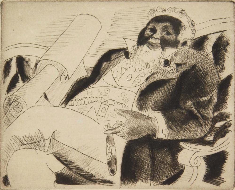 Charles Laborde comparable auction result: charles laborde french 1886 1941 drypoint