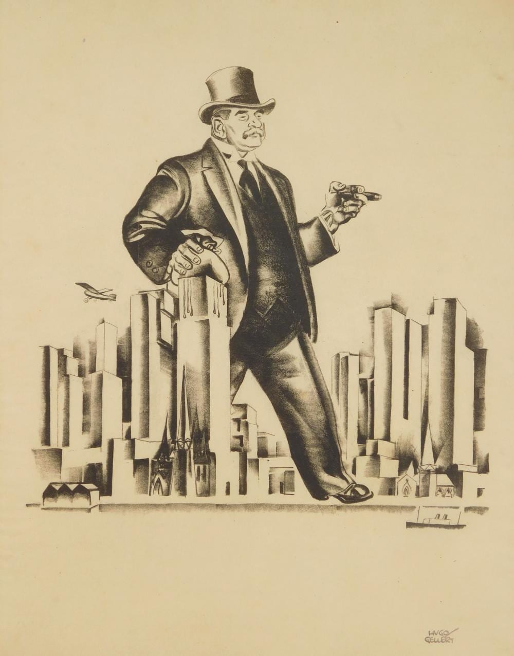Hugo Gellert comparable auction result: hugo gellert american 1892 1985 lithograph