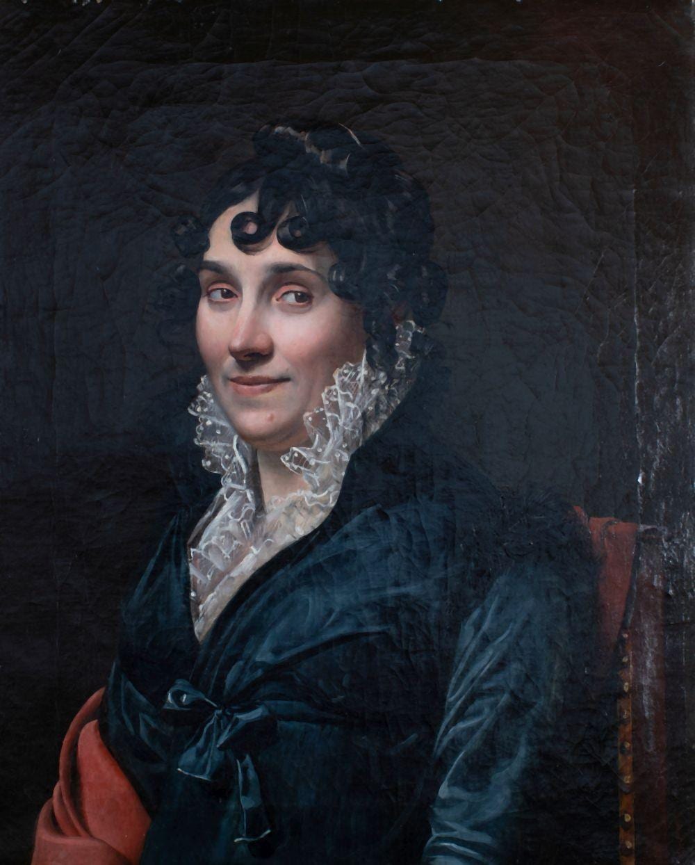François Joseph Navez comparable auction result: fran ois joseph navez attribu attributed 1787 1869 portrait pr sum de mme henriette lousbergs portrait of mme henriette lousbergs 1796 1827