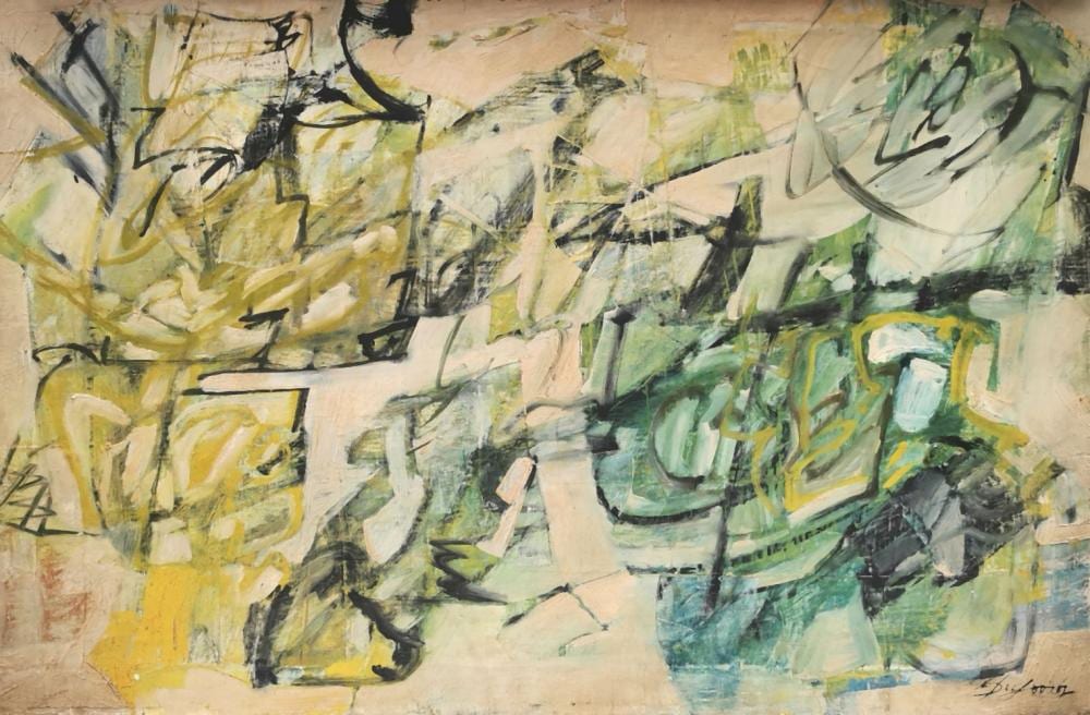 Frédéric Dufoor comparable auction result: fr d ric dufoor 1943 abstraction abstraction
