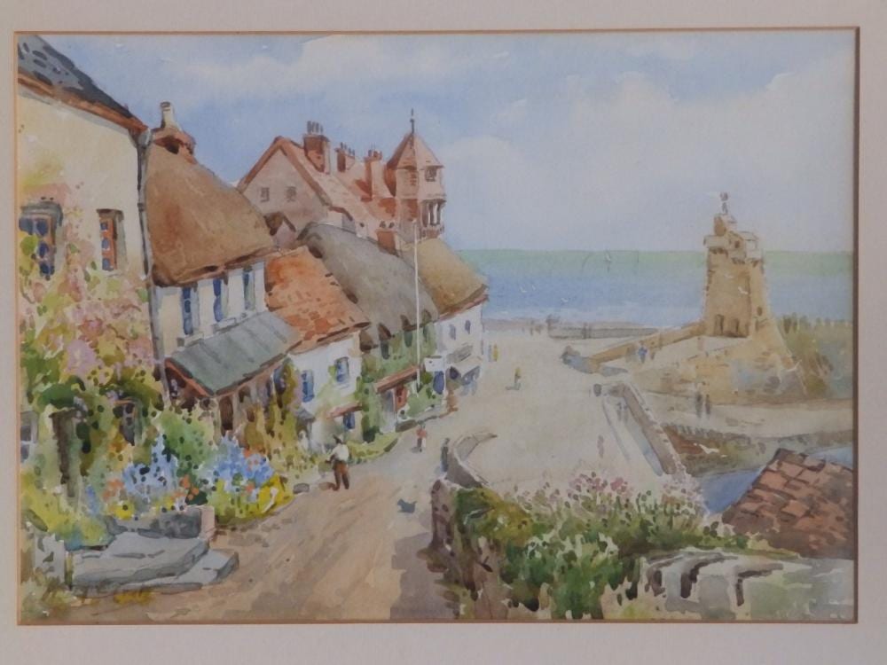Harry Edmunds Crute comparable auction result: harry edmunds crute 1888 1975 a pair of waterc