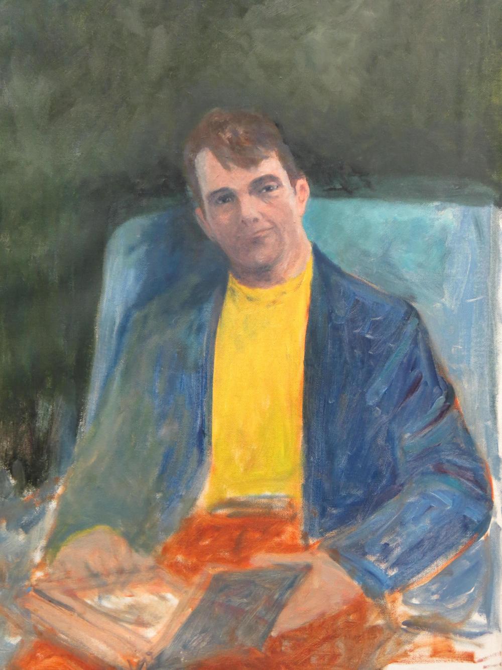John "Jack" Lehti comparable auction result: john jack lehti oil portrait of a man