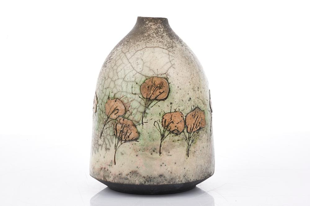 Jeff Mincham comparable auction result: jeff mincham australian b 1950 vessel height 21 cm width 15 5 cm