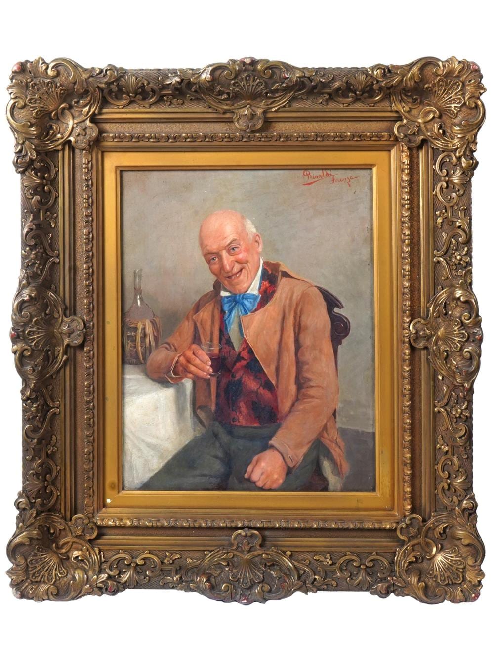 antique italian man oil painting by claudio rinaldi · Antique Arena Inc · 2024-03-30 Claudio Rinaldi comparable auction result: antique italian man oil painting by claudio rinaldi