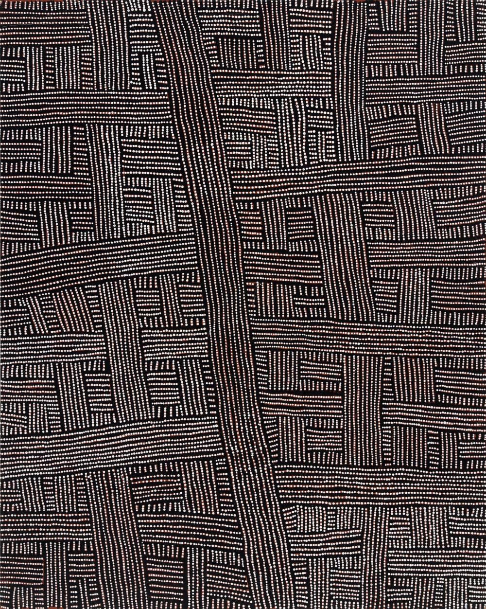 Bambatu Napangardi comparable auction result: bambatu napangardi c1940 2013 kungka tjukurpa acrylic on linen 153 x 122 x 3 cm ready to hang
