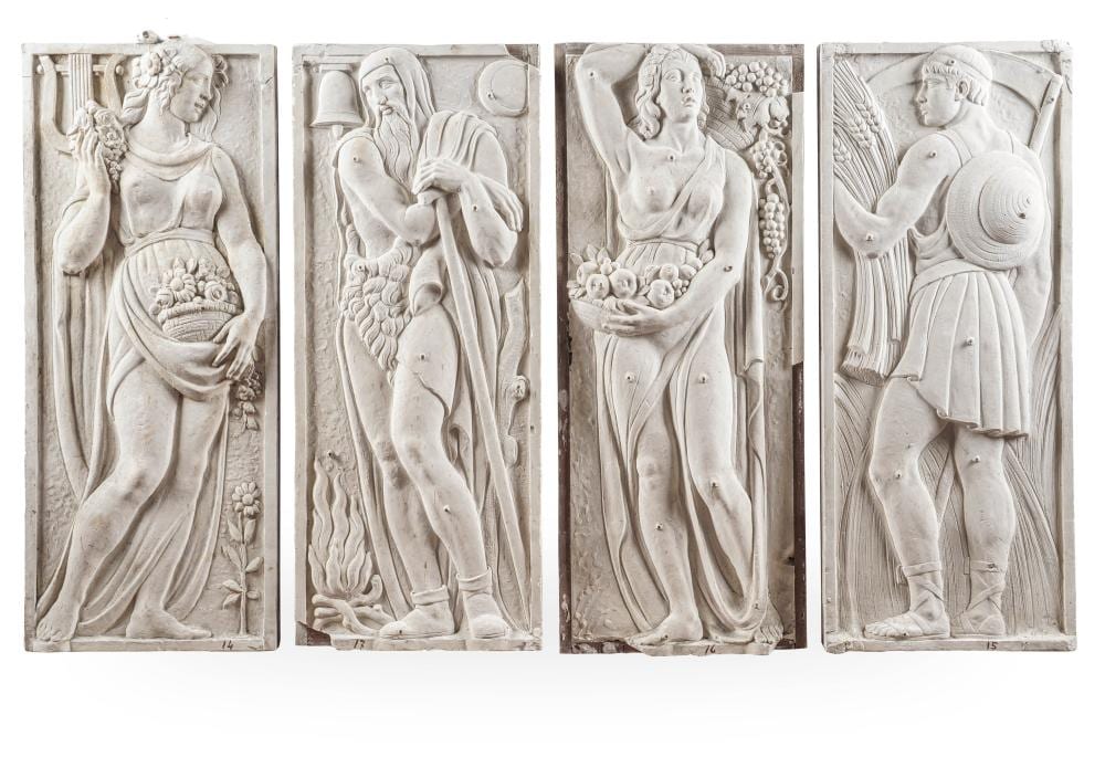 Anton Maria Morera comparable auction result: antonio maria morera 1888 1964 le 4 stagioni
