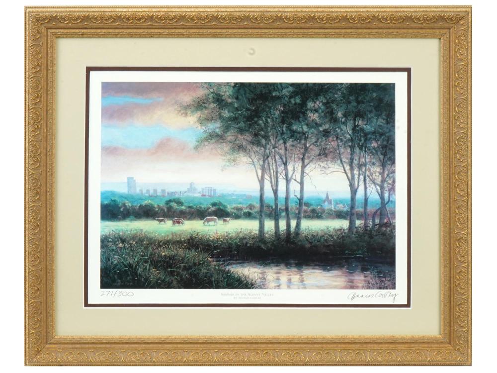 Jenness Cortez comparable auction result: signed limited ed color print by jenness cortez