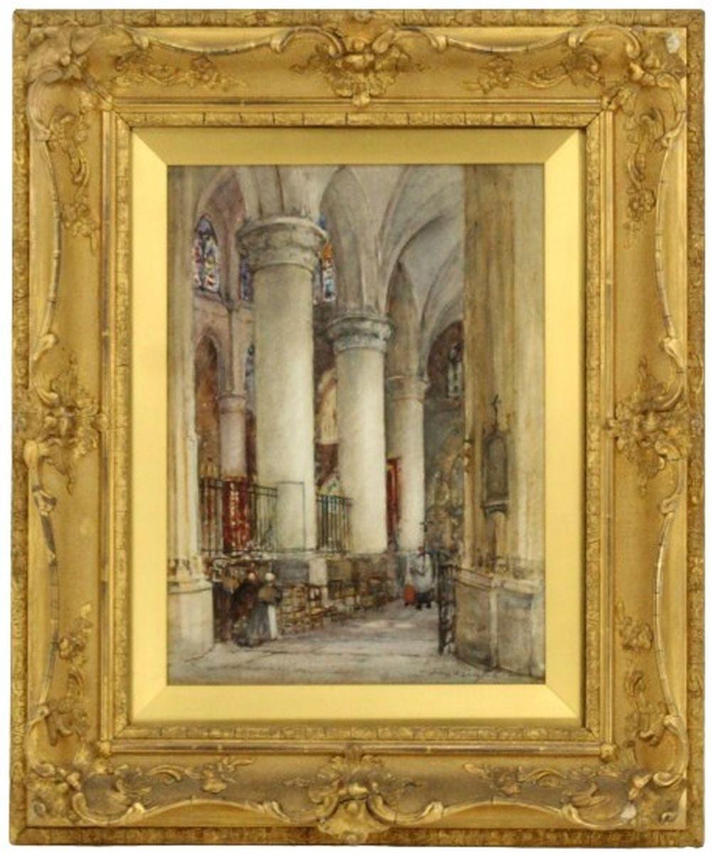 James G. Laing comparable auction result: james g laing 1852 1915 scottish watercolor