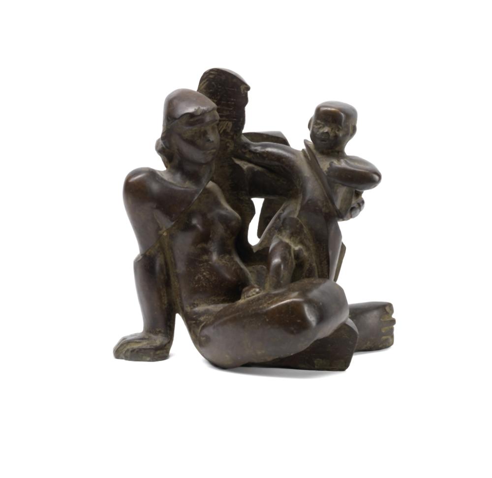 Glynn Williams comparable auction result: glynn williams british born 1939 mother and child 24 5cm 9 5 8in high conceived in 1991