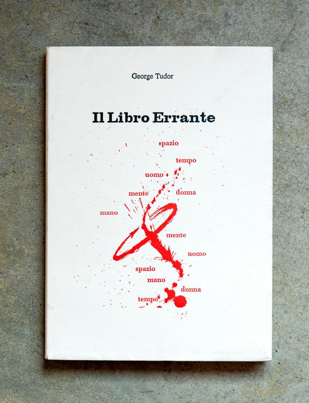 Ugo Carrega comparable auction result: ugo carrega il libro errante