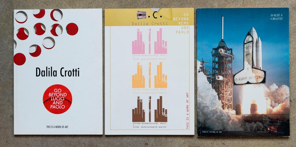 Dalila Crotti comparable auction result: dalila crotti lot of three catalogues