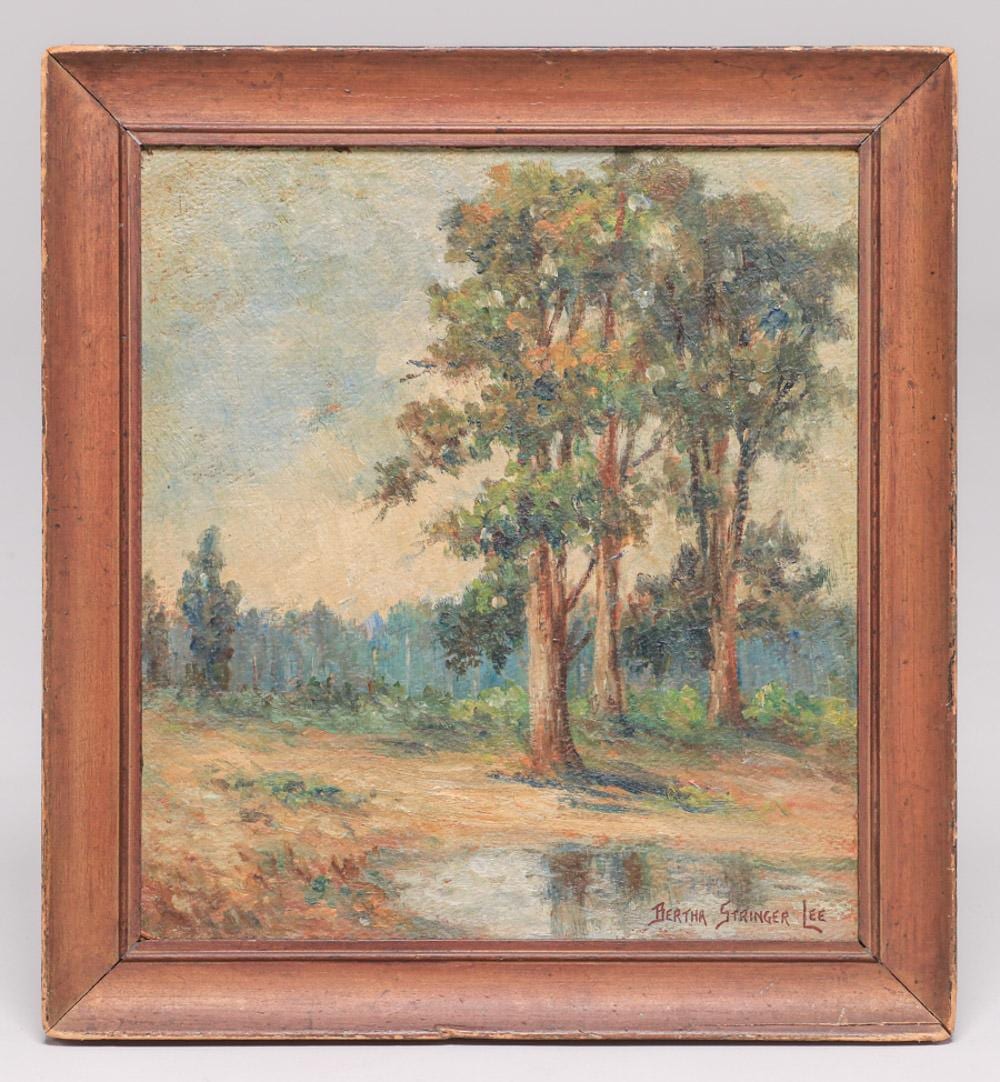 Bertha Stringer Lee comparable auction result: bertha stringer lee 1869 1937 california landscape painting c1920s
