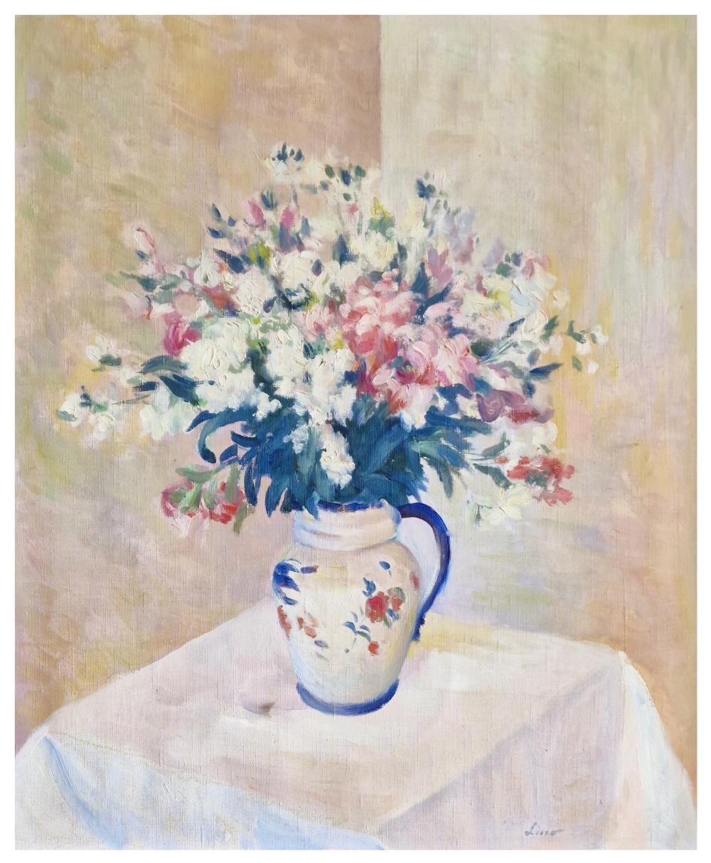Gustave Lino comparable auction result: gustave lino 1893 1961 bouquet de fleurs