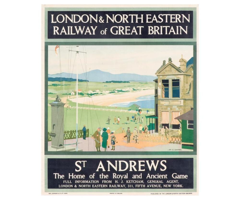 Henry George Gawthorn comparable auction result: henry george gawthorn 1879 1941 st andrews 1925 circa