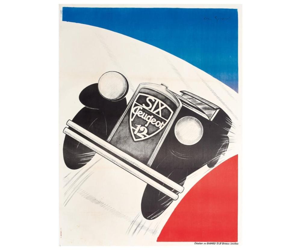 André (1901) Girard comparable auction result: andr girard 1901 1968 six peugeot 12 1928