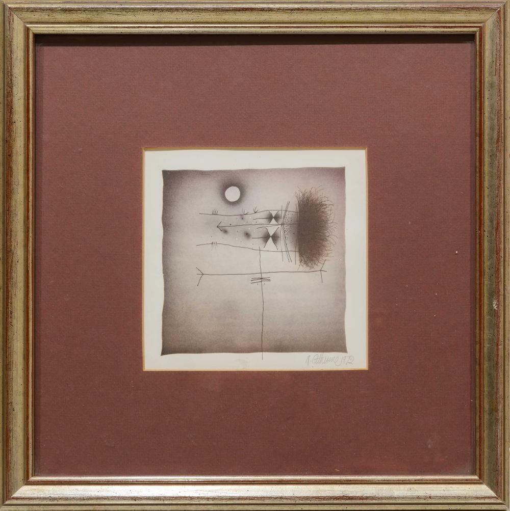 Norman Catherine comparable auction result: norman catherine sa born 1949 serigraph abstract signed dated 72 in pencil 14 x 14