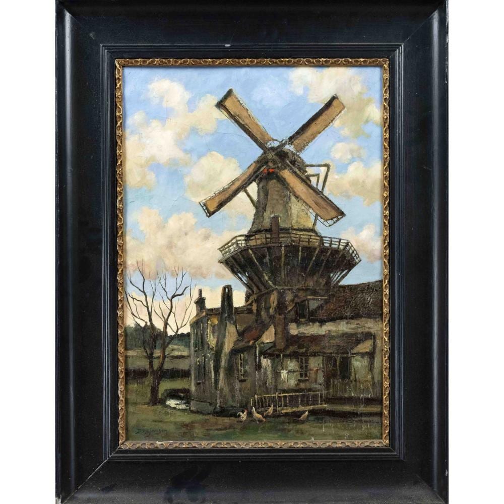 Dirk Jansen comparable auction result: dirk jansen 1878 1952 view of