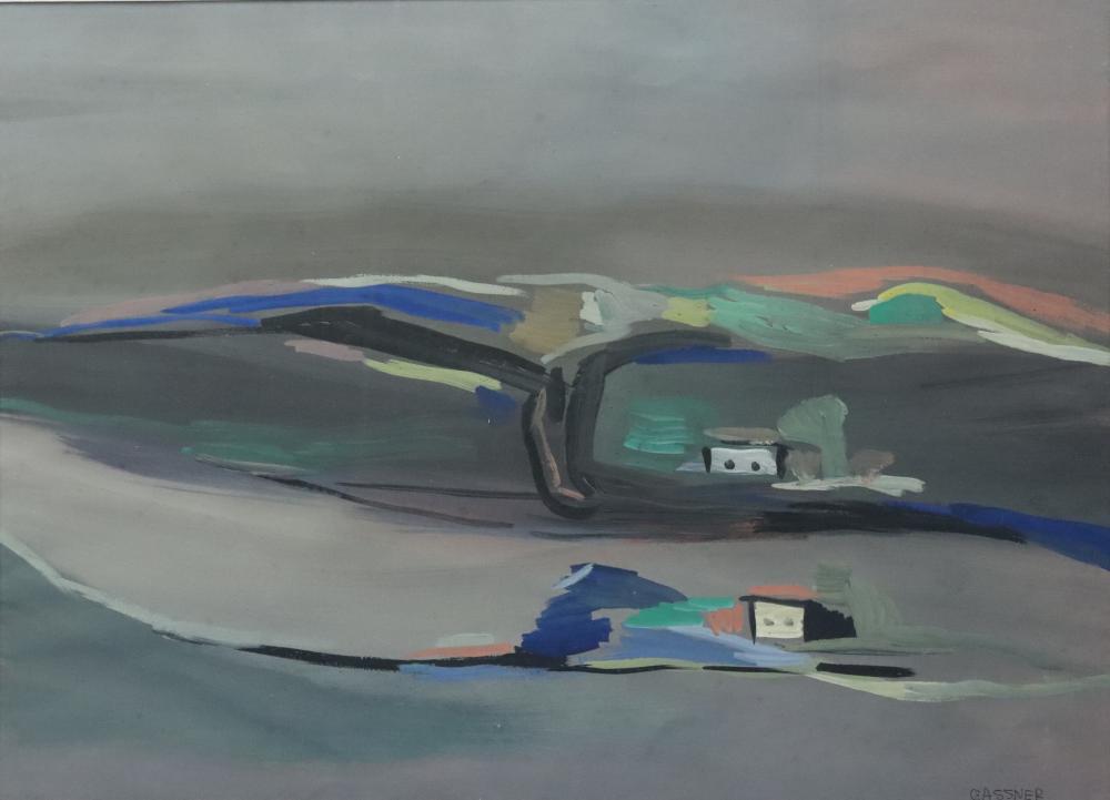 Carel Antoon Gassner comparable auction result: charles gassner south africa 1915 1977 titled grey landscape oil on paper measures 55 5cm x 74 5cm purchased wolpe gallery johannesburg 1970 s