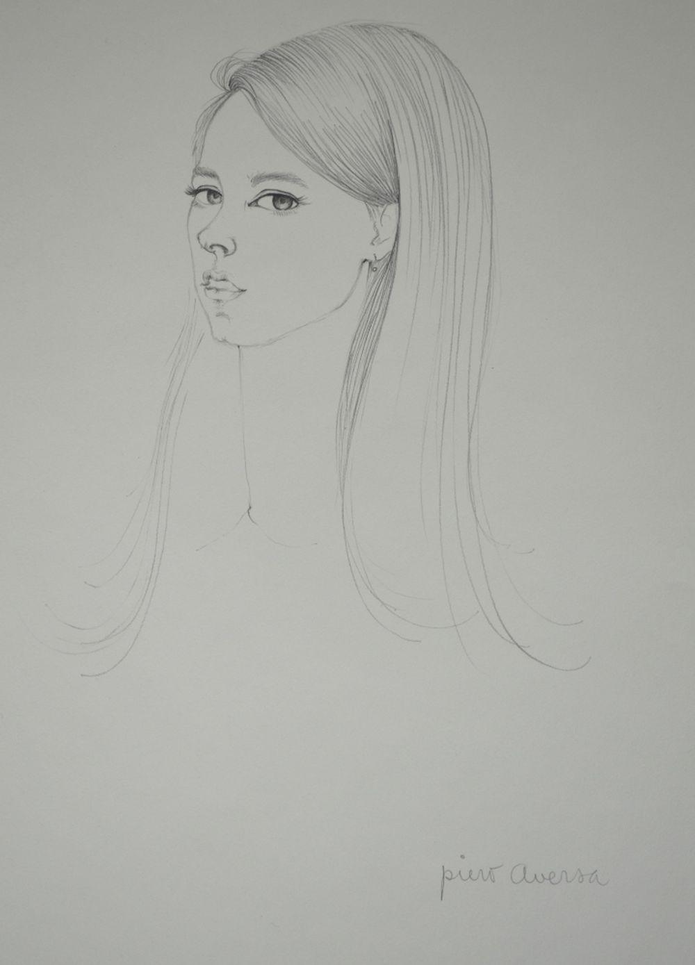 Piero Aversa comparable auction result: piero aversa 1928 1990 drawing signed