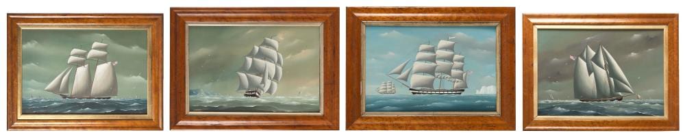 christopher j guise america england 19th 20th century four ship portraits oils on board 12 x 16 framed 14 5 x 20 5 · Eldred's · 2024-04-25 Christopher J. Guise comparable auction result: christopher j guise america england 19th 20th century four ship portraits oils on board 12 x 16 framed 14 5 x 20 5