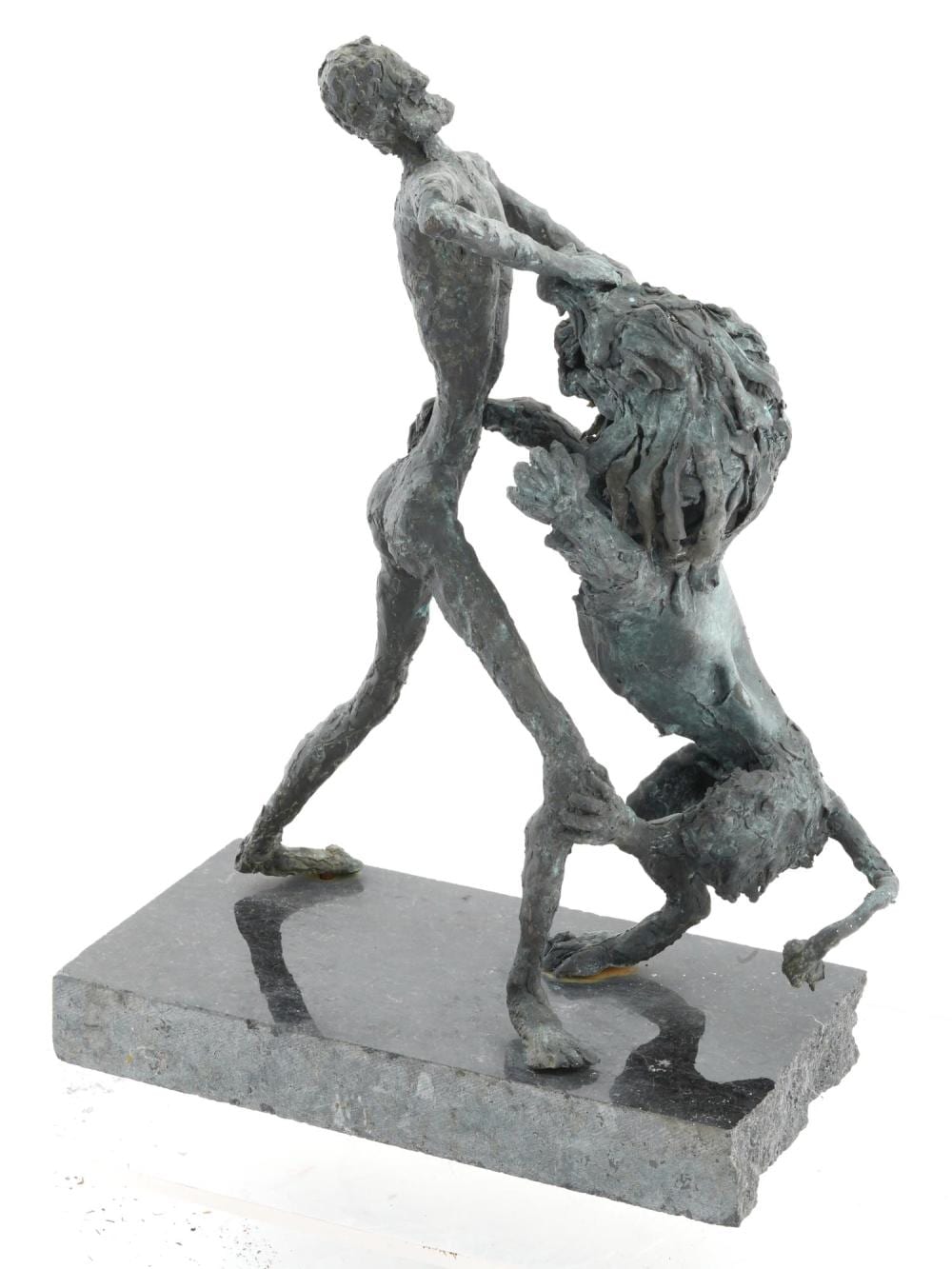 Tauni DeLesseps comparable auction result: mid cent american bronze sculpture by tauni de lesseps