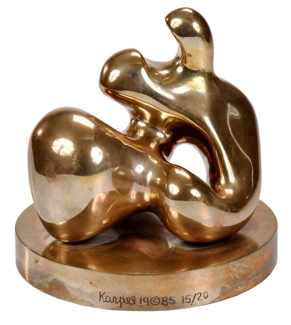 eli karpel sculpture · Brunk Auctions · 2024-04-11 Eli Karpel comparable auction result: eli karpel sculpture