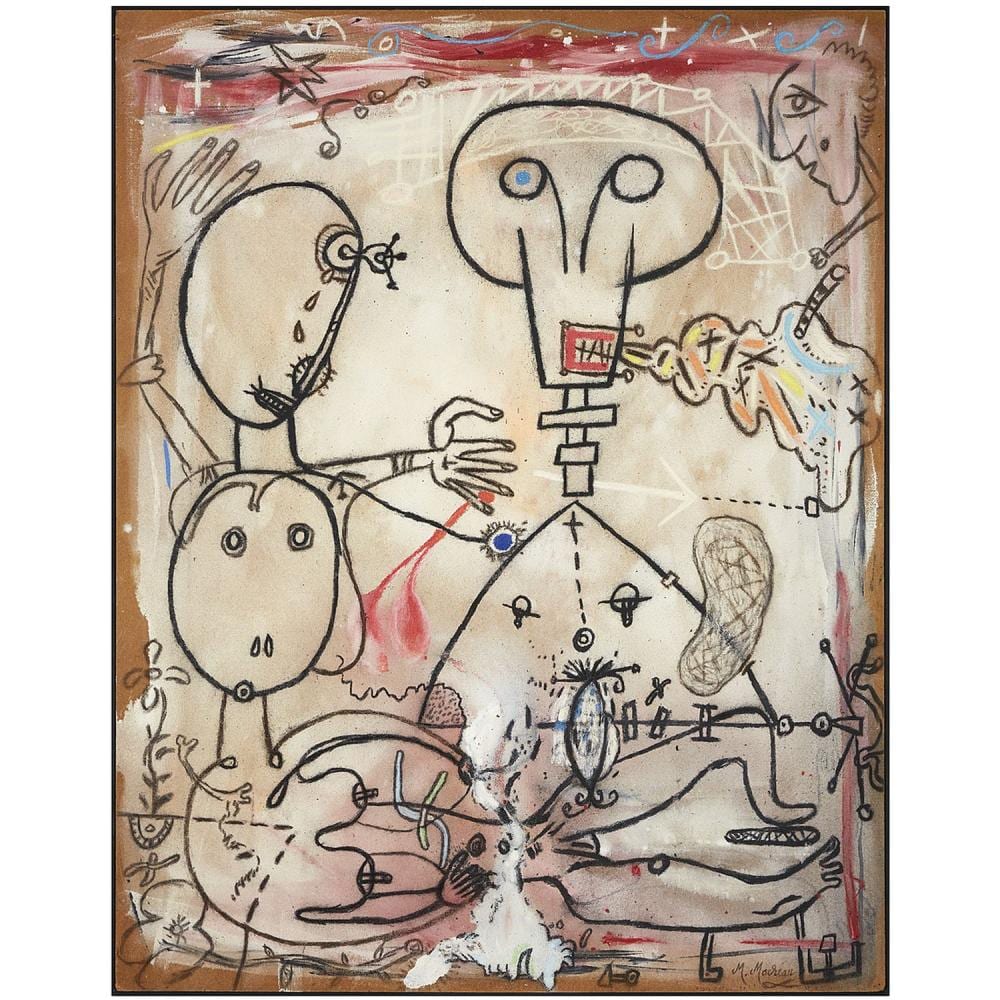 Michel Macréau comparable auction result: michel macr au france 1935 1995